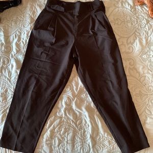 Black Dressy Ankle Pants